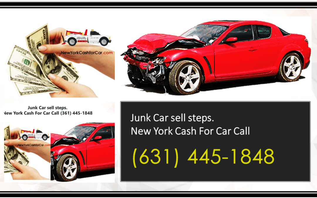 Junk car removal steps